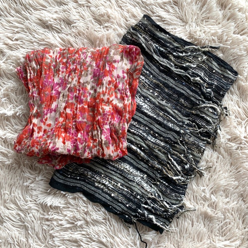 SCARVES - SET OF TWO
